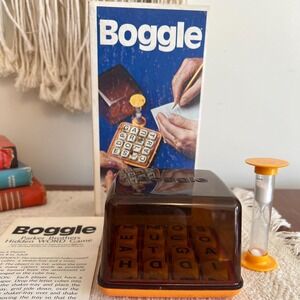 Parker Bros 1976 Boggle Hidden Word Game Complete (3767)
